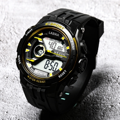 Picture of LASIKA W-H9019 Water Resistance/ Waterproof Silicon Digital Watch for Men