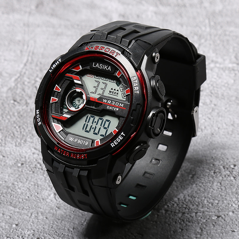 Picture of LASIKA W-H9019 Water Resistance/ Waterproof Silicon Digital Watch for Men