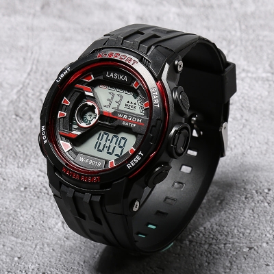Picture of LASIKA W-H9019 Water Resistance/ Waterproof Silicon Digital Watch for Men