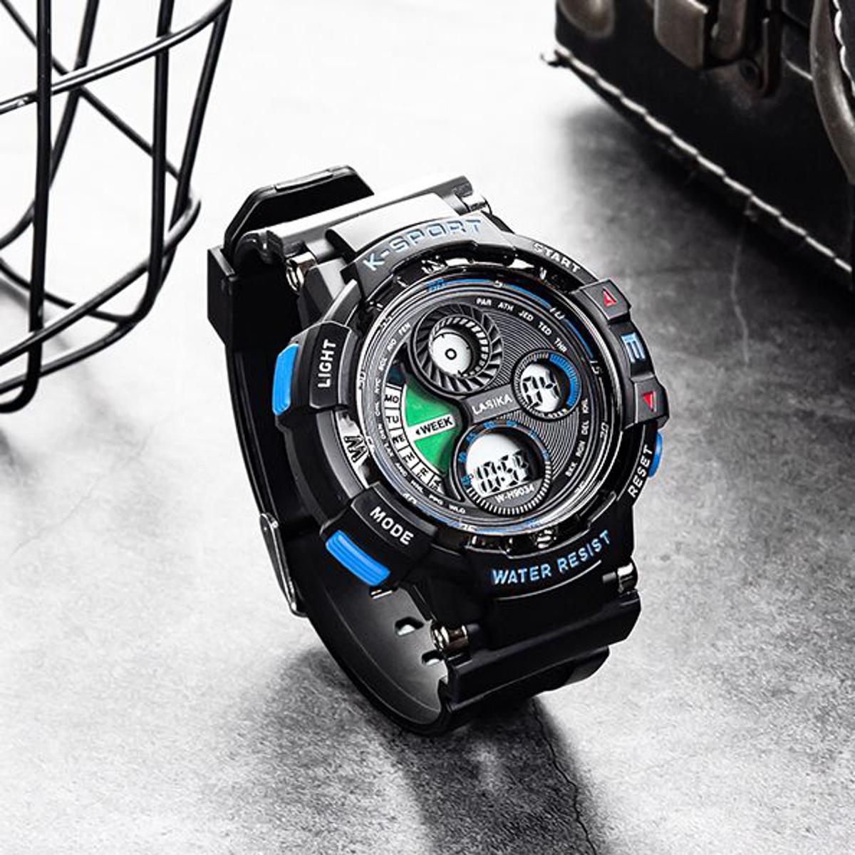 Picture of LASIKA W-H90 Water Resistance/ Waterproof Silicon Digital Watch for Men