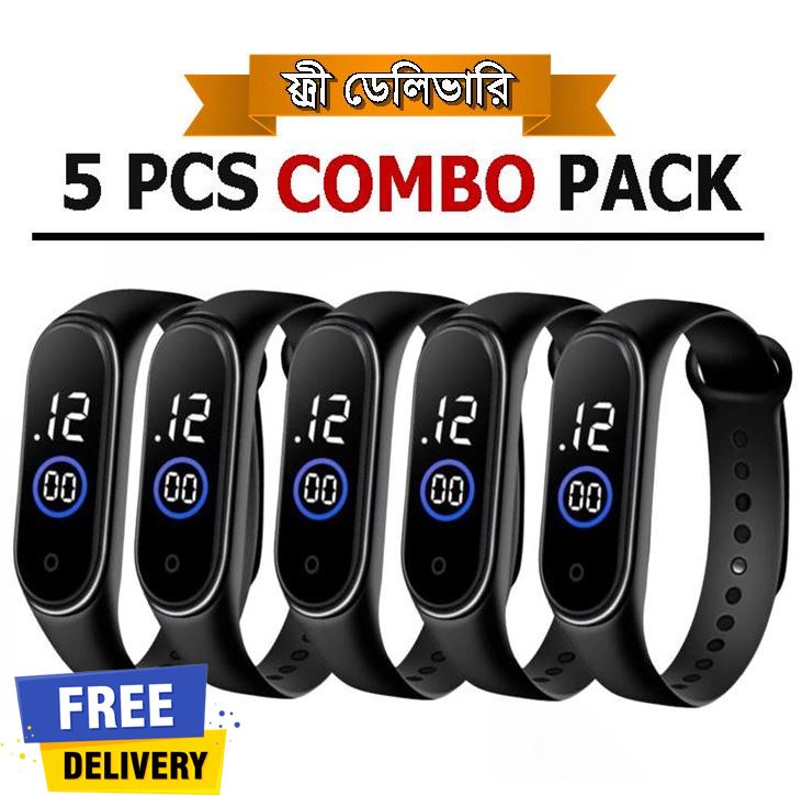 Picture of Silicon New Fashion Touch LED Sports Watch Waterproof