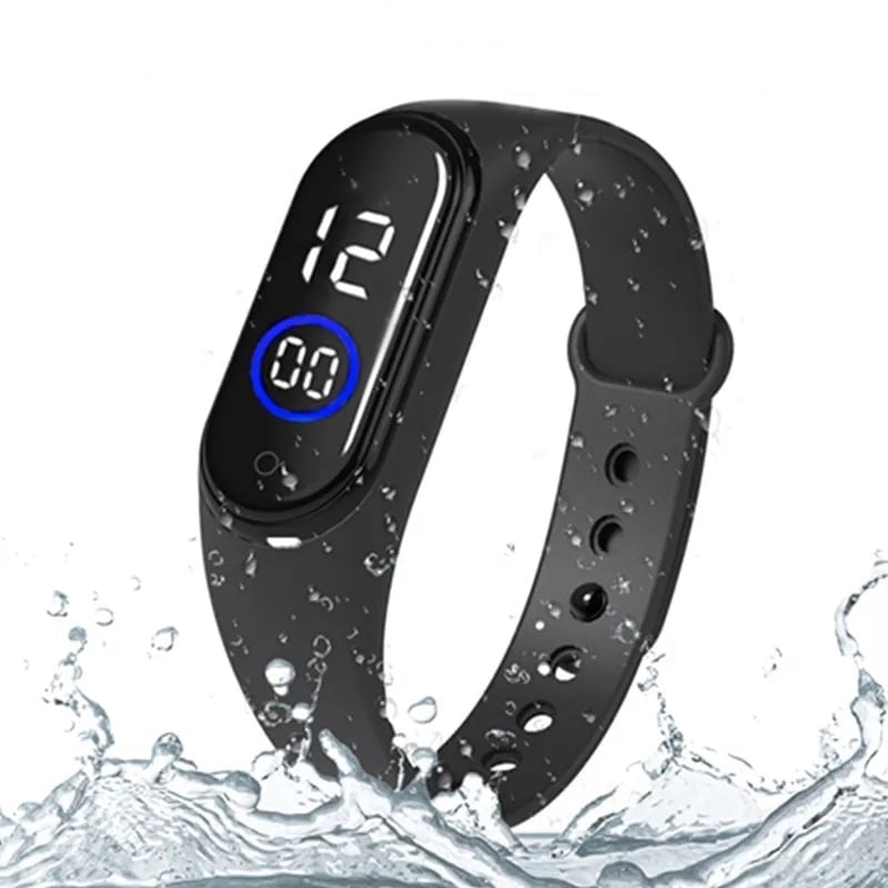 Picture of Silicone New Fashion Touch LED Sports Watch Waterproof