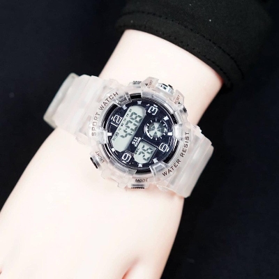 Picture of Silicone Belt Boys Digital Sports Watch, Waterproof WR30M Fashionable For Men