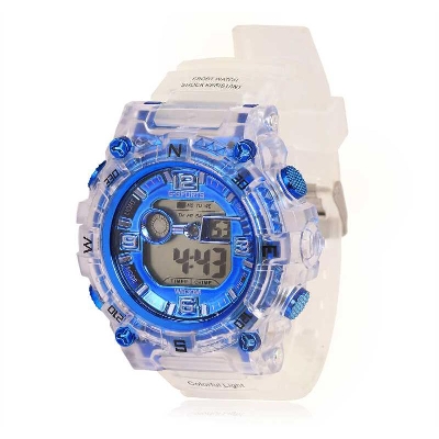 Picture of Silicone Belt Boys Digital Sports Watch, Waterproof Wr30M Fashionable For Men - Watch For Men