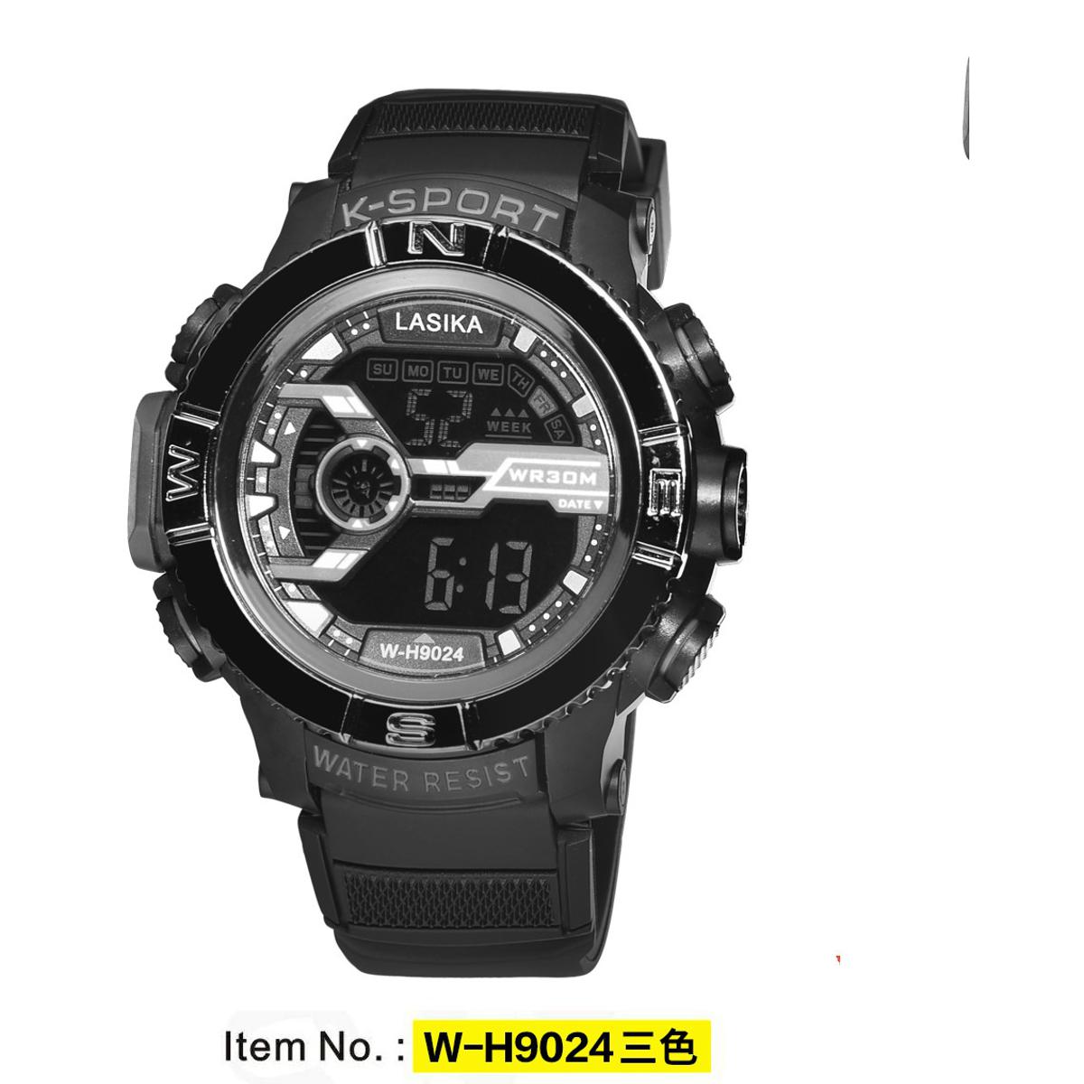 Picture of LASIKA Water Resistance/ Waterproof Watch, Lasika Silicon Digital Sports Watch for Men