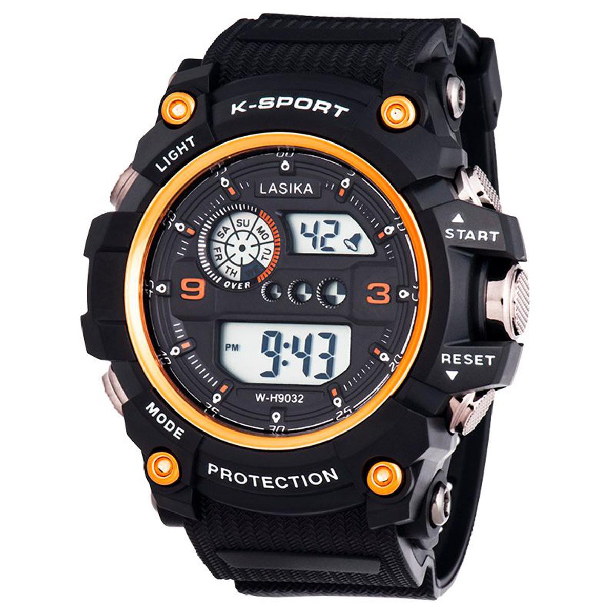 Picture of Premium Quality Digital Waterproof Sports Watch LASIKA W-H9032 Digital 100% Water Resistance/ Waterproof Digital Watch, Digital Silicon Watch for Men With Box