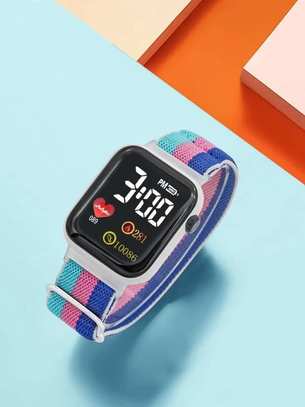 Picture of Cheap Fashion Sport Bracelet Watch Plastic led Digital Watch Watch For Men