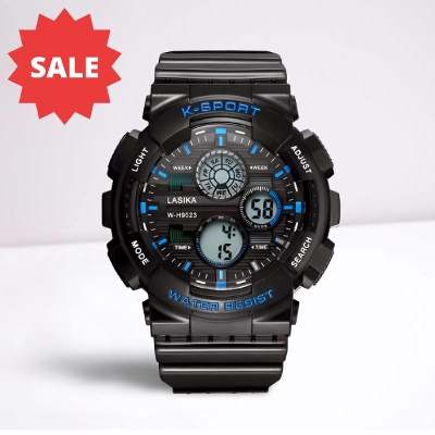 Picture of Lasika Silicone Water Resistant / Waterproof Digiter Sports Watch for Men