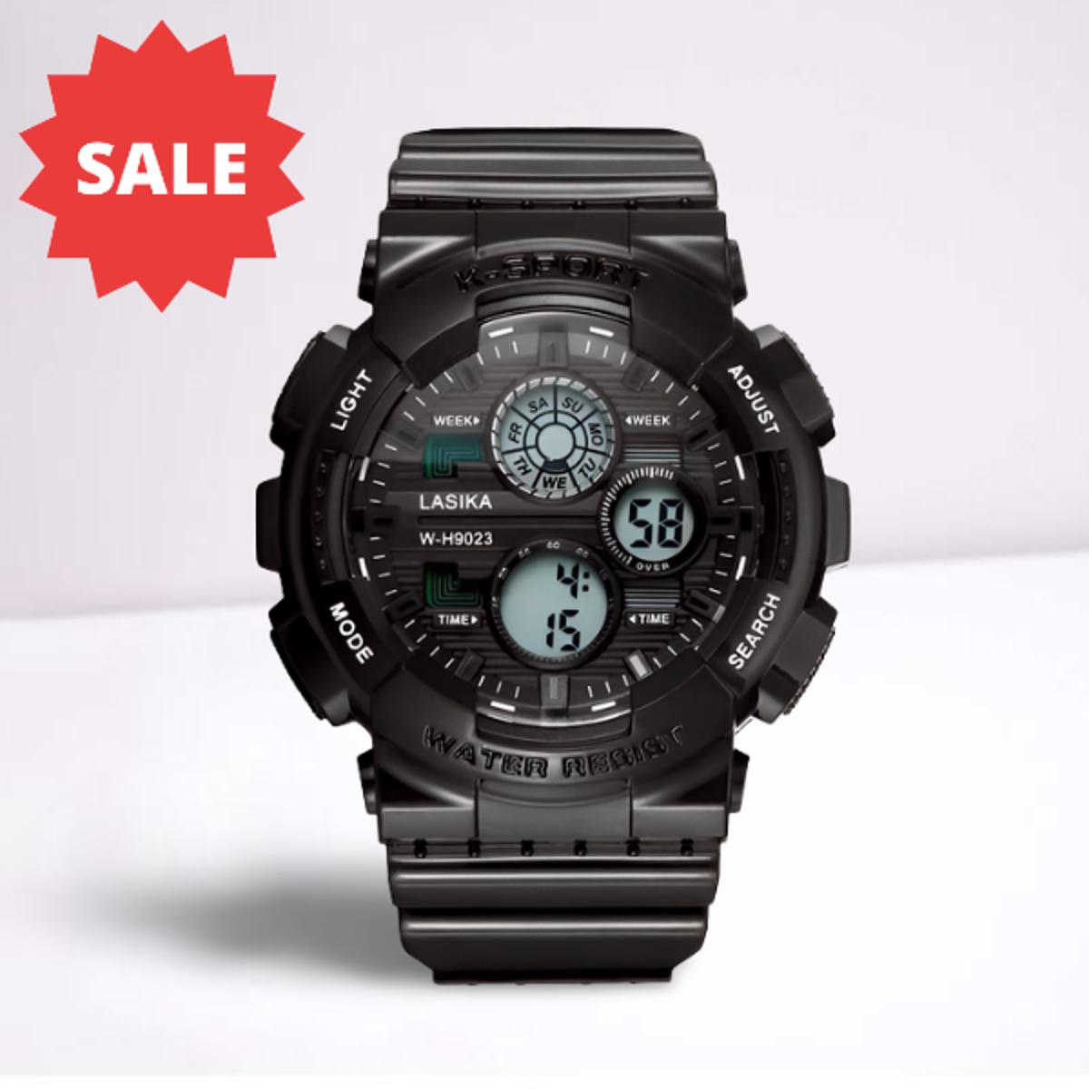 Picture of Lasika Silicone Water Resistant / Waterproof Digiter Sports Watch for Men