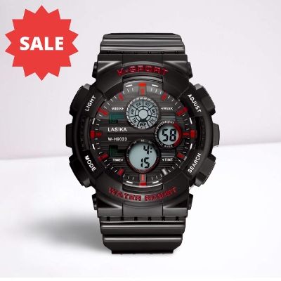 Picture of Lasika Silicone Water Resistant / Waterproof Digiter Sports Watch for Men