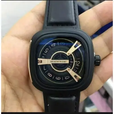 Picture of Big Dial Seven Friday Leather Belt Watch Trend Fashion Student Watch