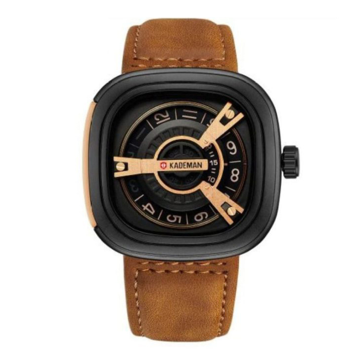 Picture of Big Dial Seven Friday Leather Belt Watch Trend Fashion Student Watch - Watch