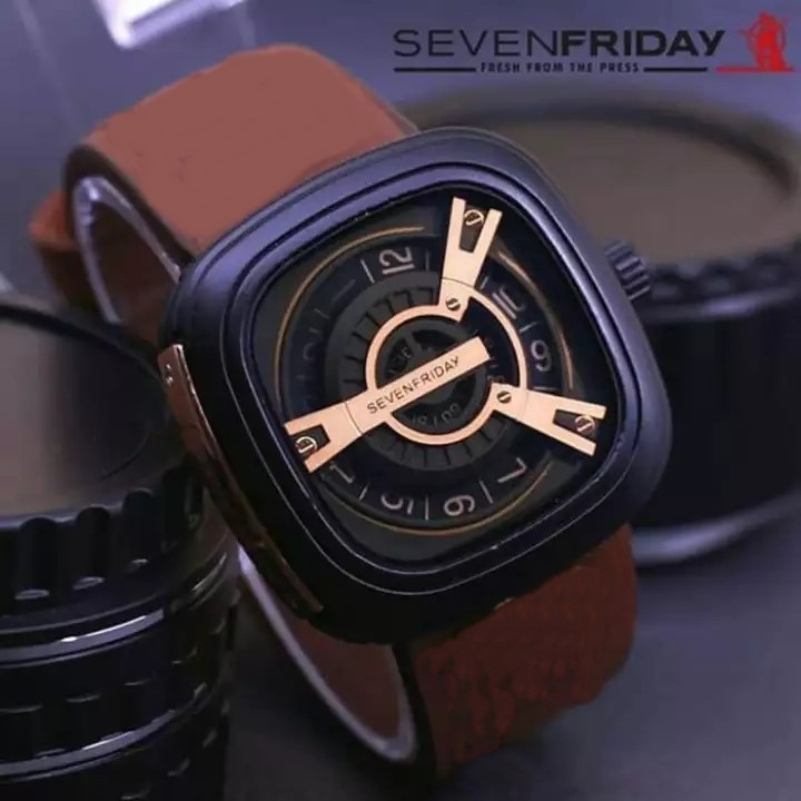 Picture of Big Dial Seven Friday Leather Belt Watch Trend Fashion Student Watch