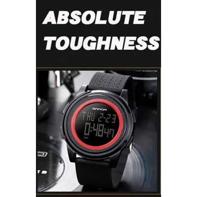 Picture of Sanda Waterproof Digital Watch for men .Black