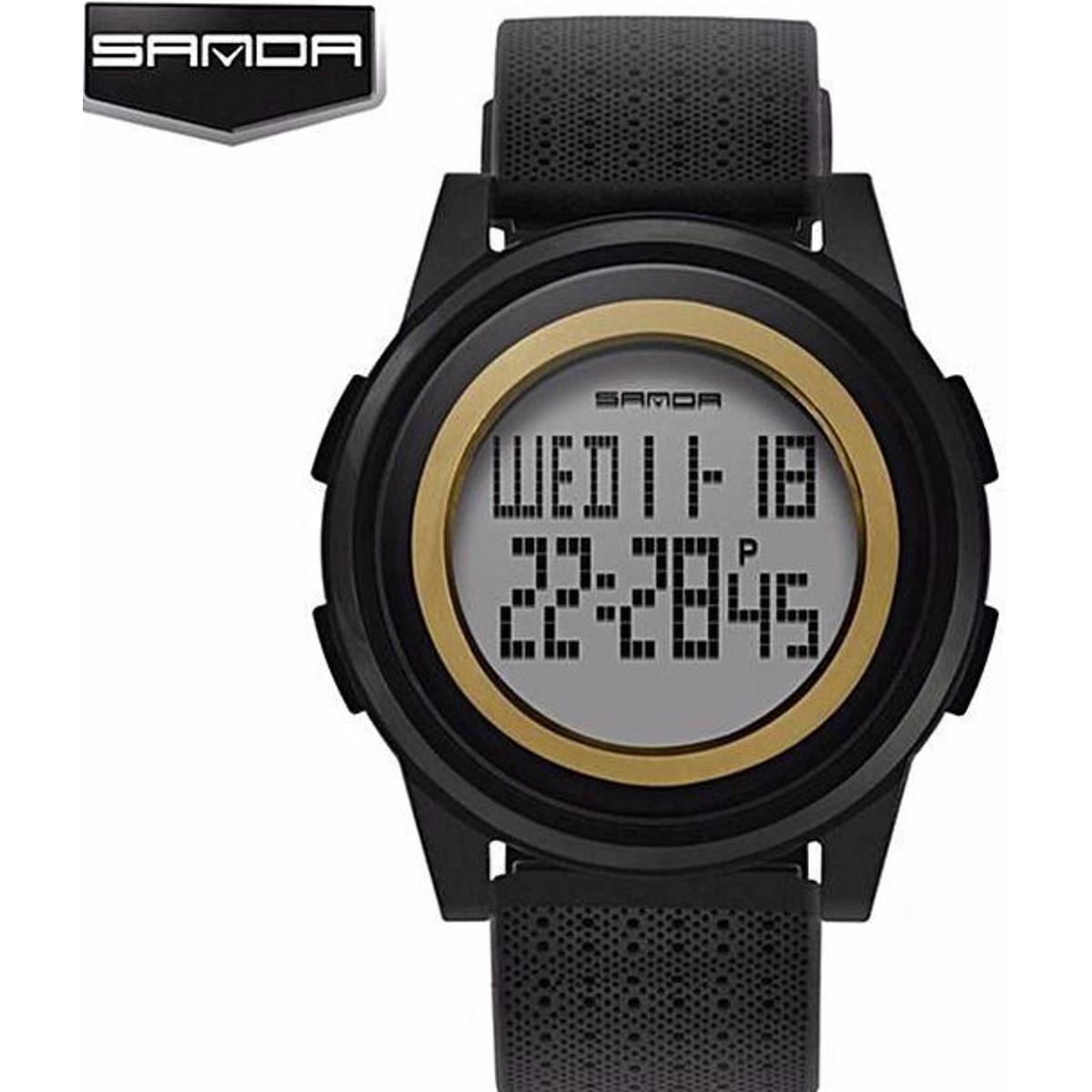 Picture of Sanda Waterproof Digital Watch for men .Black