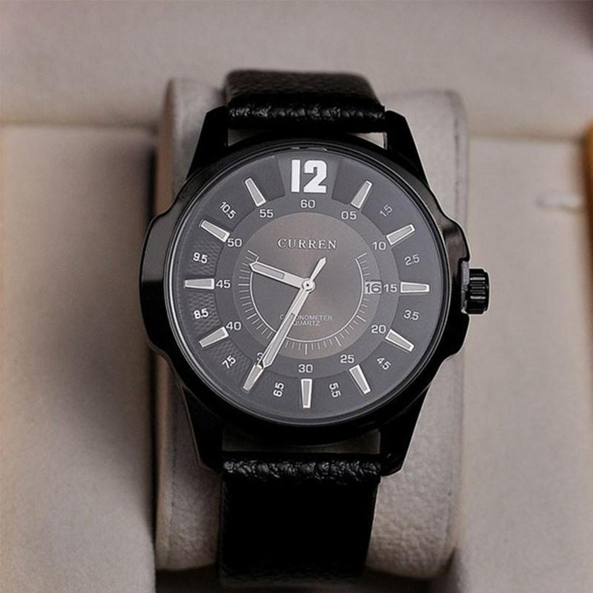 Picture of CURREN 8364 Black Stainless  Analog Watch For Men