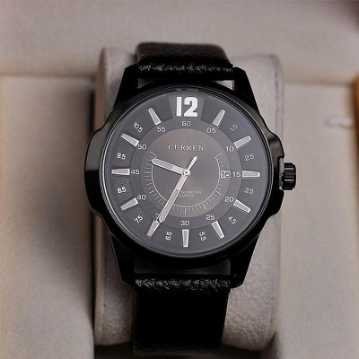 Picture of CURREN 8364 Black Stainless  Analog Watch For Men