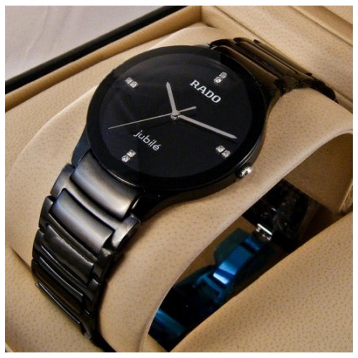 Picture of Stylish stainless steel Quartz watch For Men - Black