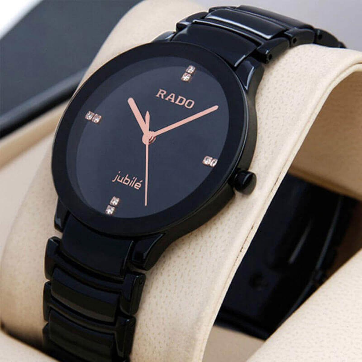Picture of Stylish stainless steel Quartz watch For Men - Black