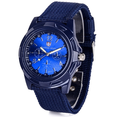 Picture of Fashionable Fabric Wrist Watch For Men