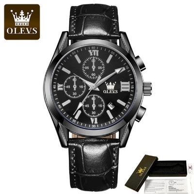 Picture of Ole_vs Leather Fashionable Quartz Fashion Watch for Men