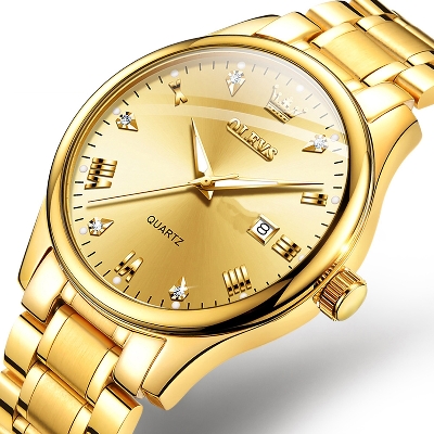 Picture of Two Tone Stainless Steel Analog Wrist Watch For Women