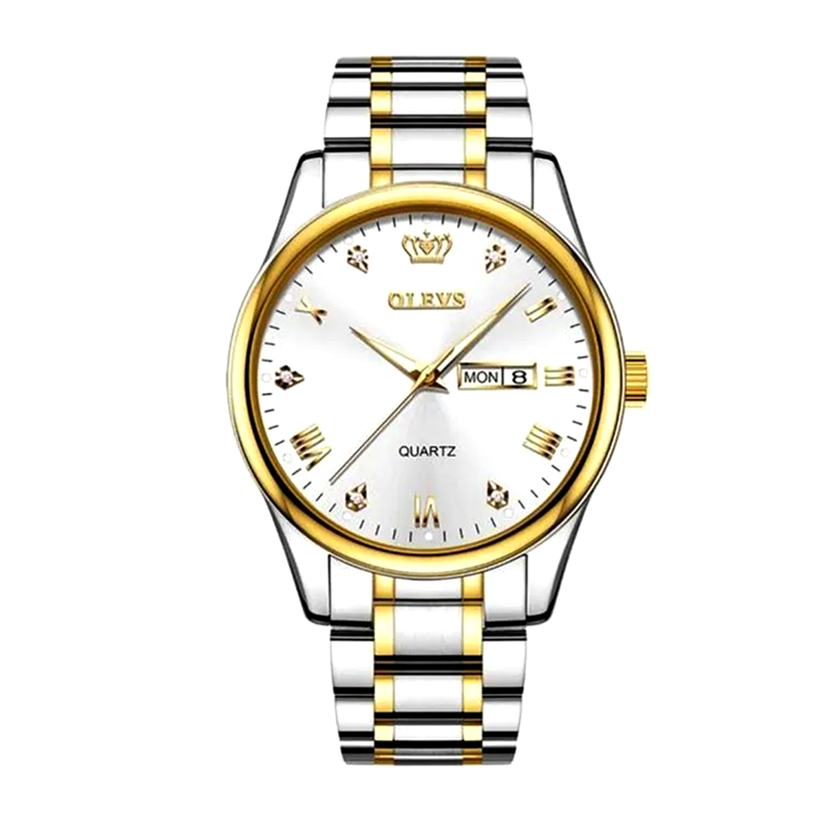 Picture of Fashion Stainless Steel Analog Wrist Watch For Men
