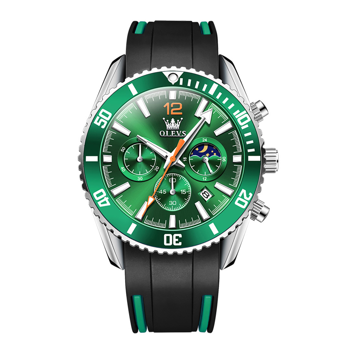 Picture of Fashion Stainless Steel Analoge Wrist Watch For Men