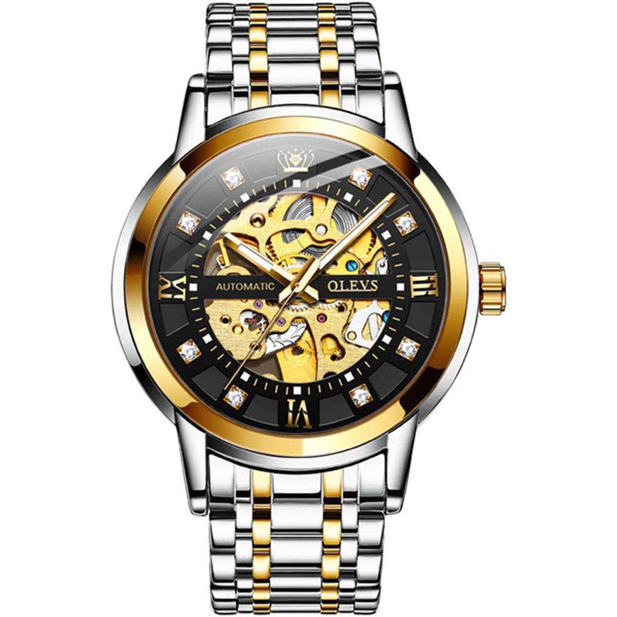 Picture of Stainless Steel Fashion Analoge Wrist Quartz Watch For Men
