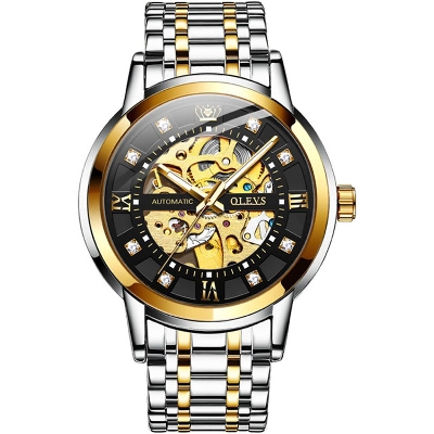 Picture of Stainless Steel Fashion Analoge Wrist Quartz Watch For Men