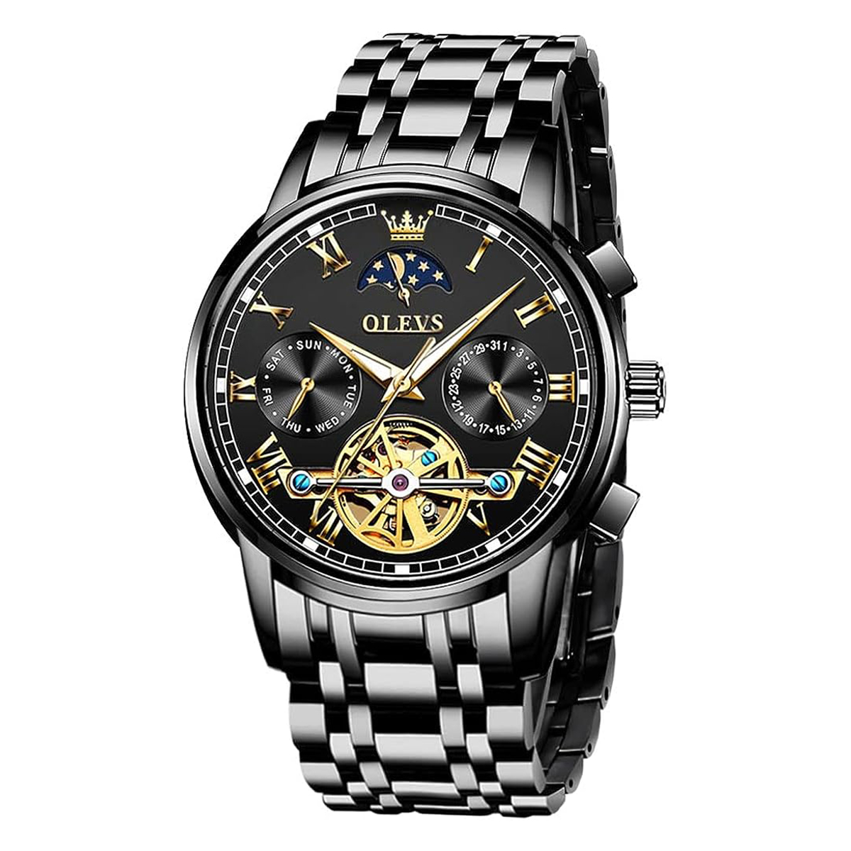 Picture of Simple Automatic Mechanical Fashion Stainless steel Business Wateproof Casual Watches for Men