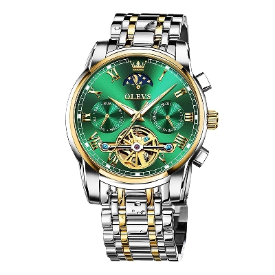 Picture of Automatic Watch Fashion Stainless Steel Business Casual Wateproof  Watch  for Men