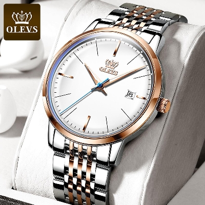 Picture of RoseGold Stainless Steel Analoge Wrist Watch For Women