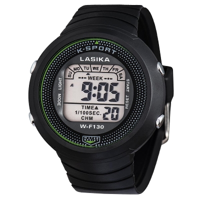 Picture of NEW LASIKA W-F130 Electronic Fashion Watch Water Resistance/ Waterproof Silicon Digital Watch for Kids and Ledis