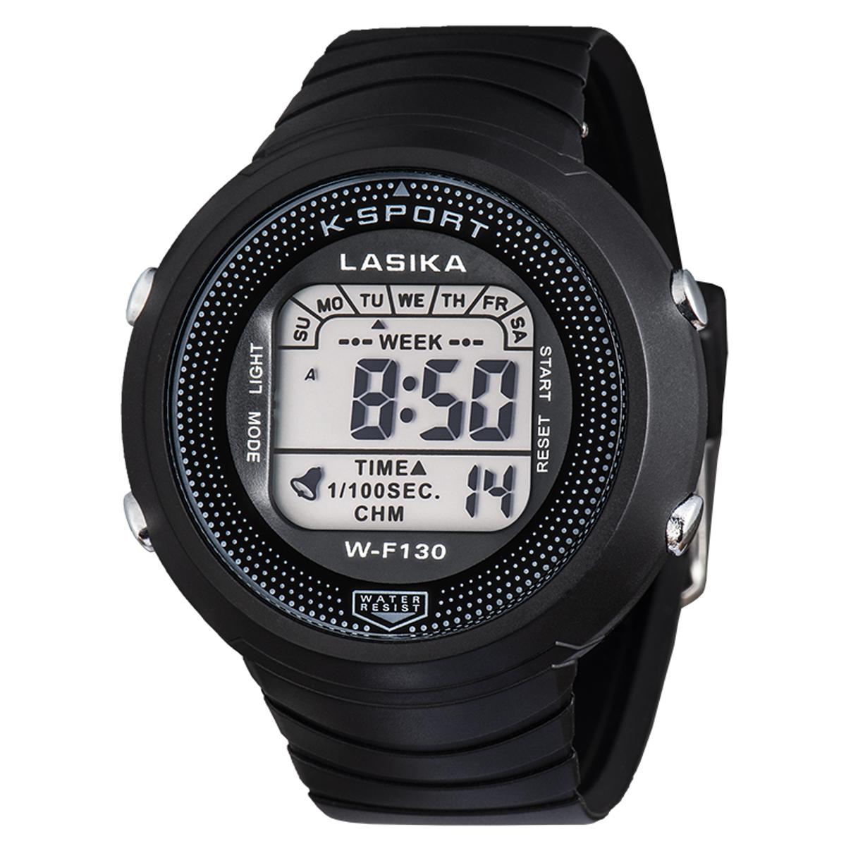 Picture of NEW LASIKA W-F130 Electronic Fashion Watch Water Resistance/ Waterproof Silicon Digital Watch for Kids and Ledis