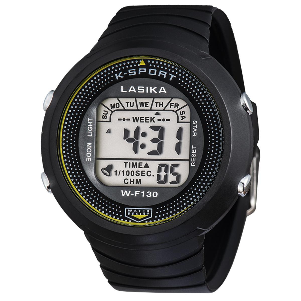 Picture of NEW LASIKA W-F130 Electronic Fashion Watch Water Resistance/ Waterproof Silicon Digital Watch for Kids and Ledis