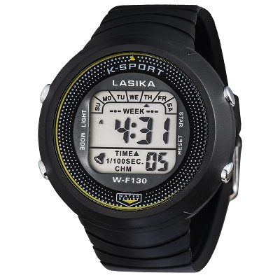 Picture of NEW LASIKA W-F130 Electronic Fashion Watch Water Resistance/ Waterproof Silicon Digital Watch for Kids and Ledis