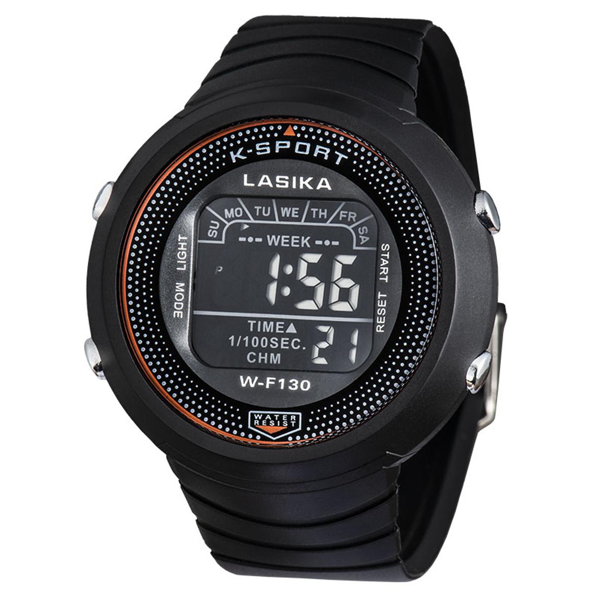 Picture of NEW LASIKA W-F130 Electronic Fashion Watch Water Resistance/ Waterproof Silicon Digital Watch for Kids and Ledis