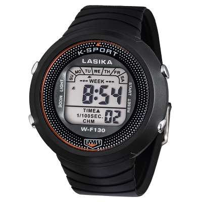 Picture of NEW LASIKA W-F130 Electronic Fashion Watch Water Resistance/ Waterproof Silicon Digital Watch for Kids and Ledis
