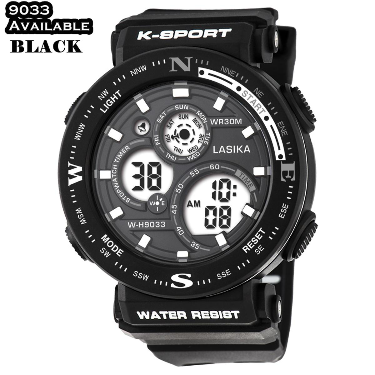 Picture of New LASIKA W-H9033 Chronograph Fashion Military Time Sport Watch Digital Watches For Men