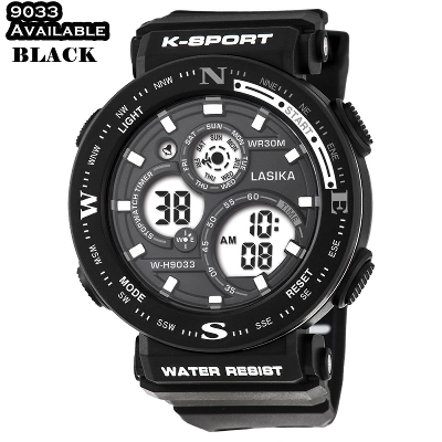 Picture of New LASIKA W-H9033 Chronograph Fashion Military Time Sport Watch Digital Watches For Men