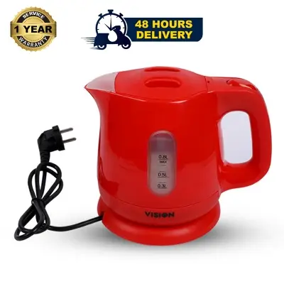 Picture of VISION Electric Kettle REL-VSN-EK-01 0.8 L Red 