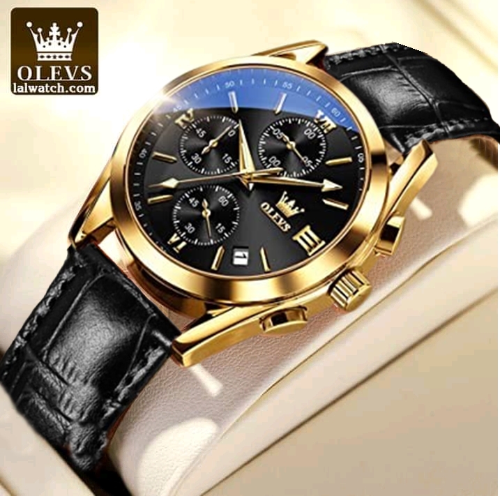 Picture of Olev_vs Top Luxury Leather Analog quartz fashionable watch for men