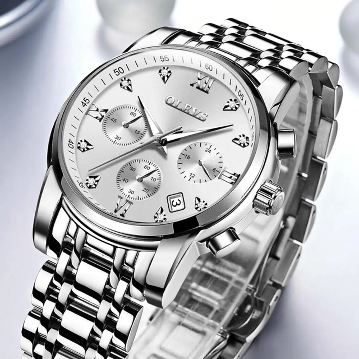 Picture of European and American fashion waterproof Men's Quartz Watch