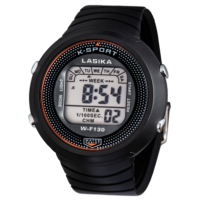 Picture of NEW LASIKA W-F130 Electronic Fashion Watch Water Resistance/ Waterproof Silicon Digital Watch for Kids and Ledis