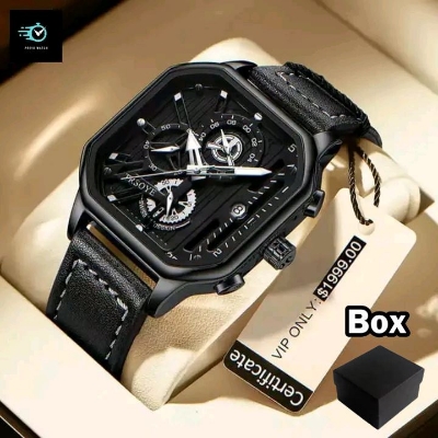 Picture of TRSOYE new luxury fashion leather belt wrist-watche for men