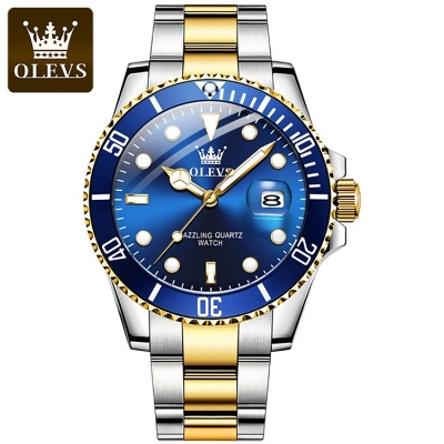 Picture of OLEVS 5885 Stainless Steel Fashion Waterproof Quartz Watch For Men