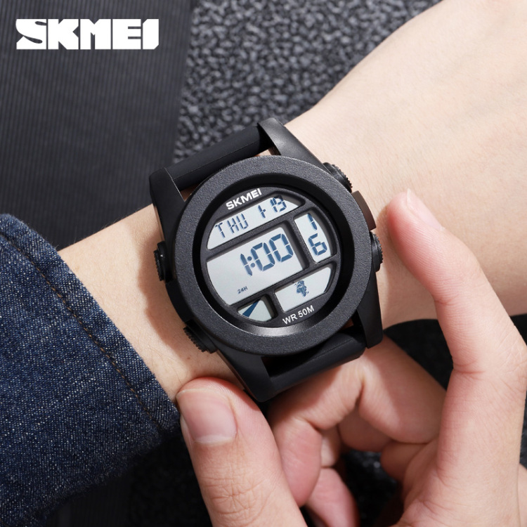 Picture of SKMEI 1906 Men Fashion Stopwatch Luminous Waterproof Digital Sports Men's Watch #1906