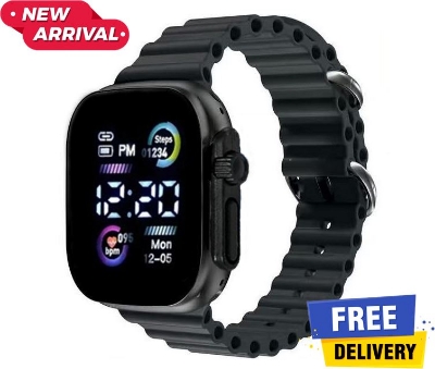 Picture of New LED Watch That Looks Like The T800 is For Everyone 1 Pc Black