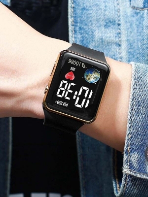 Picture of Led Display Digital Watches Sport Boys Luminous Children’s Electronic Wristwatch Students Clock Watches Relojes Mujer